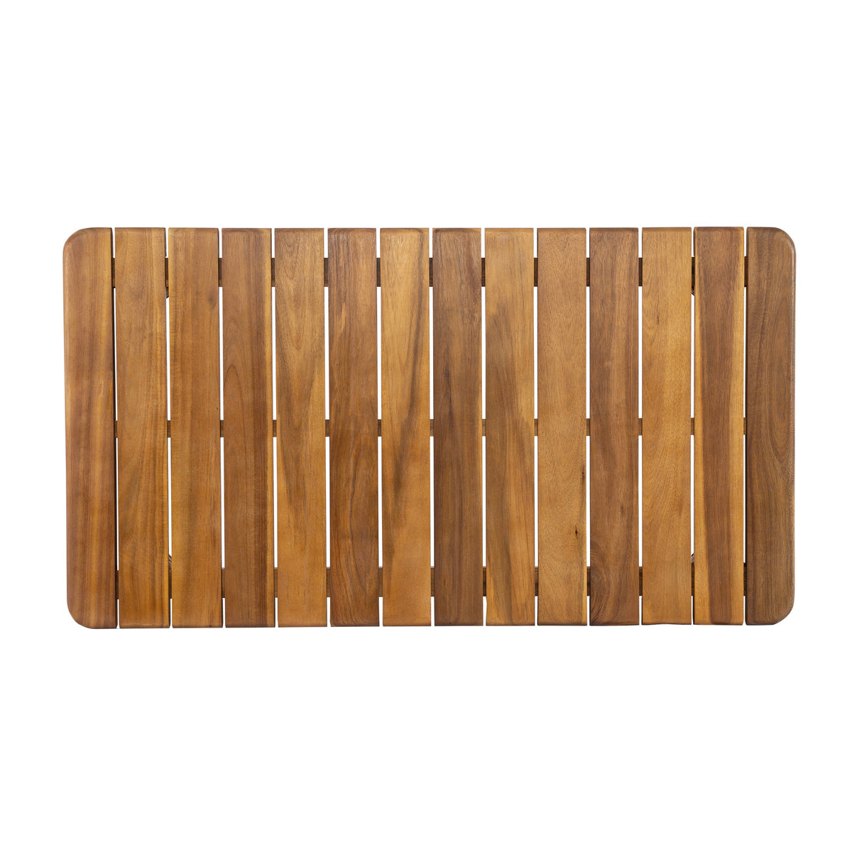 Canape 4-Pieces Acacia Conversation Set with Cream Cushion, Teak