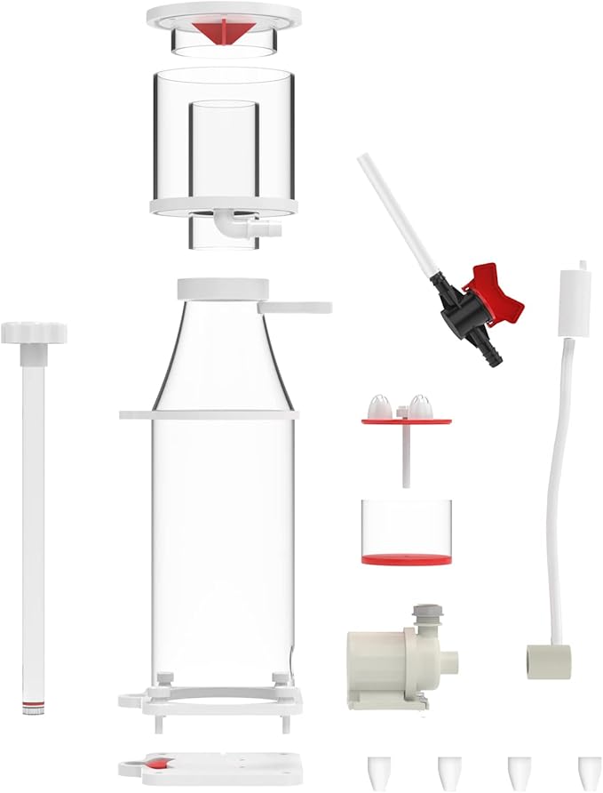 MagTool Aquarium in-Sump DC Protein Skimmer, with Controllable DC Pinwheel Pump for Up to 50-100Gal Reef Tank (N100 Plus)