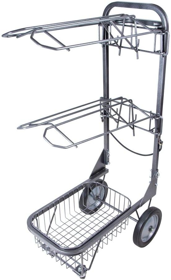 Pro Series Saddle & Tack Cart | Holds English & Western Saddles | Ample Storage | Easy Transport & Storage | Durable Construction | 7-Year Warranty