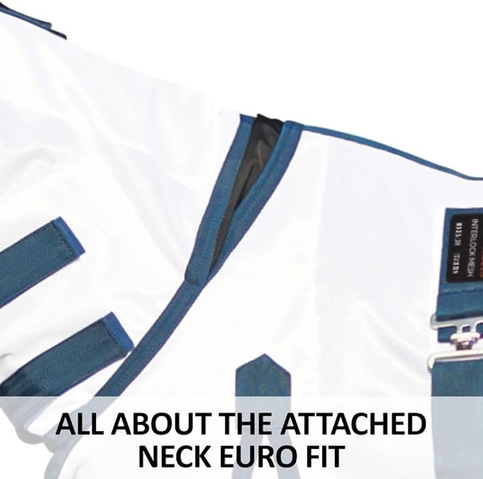 Schneiders Soft Interlock Mesh II Horse Fly Sheets | Superior UV & Insect Protection | Versatile Euro Fit Option | Reflective Safety Design