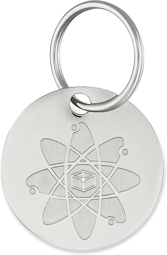 Natural Flea & Tick Repellent Collar Tag for Dogs & Cats – BioPower Pet Shield – Safe for Pets When Used as Directed – Lasts 1 Full Year - Small Tag (<10 Lbs)