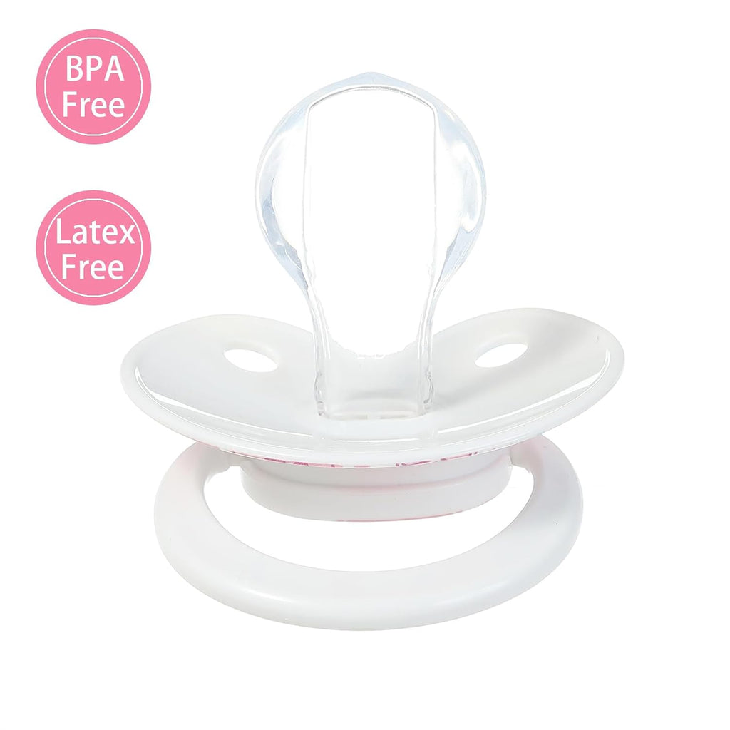 Adult Sized Pacifier Large Shield Pacifiers Butterfly Shaped Cute Printed Pacifier