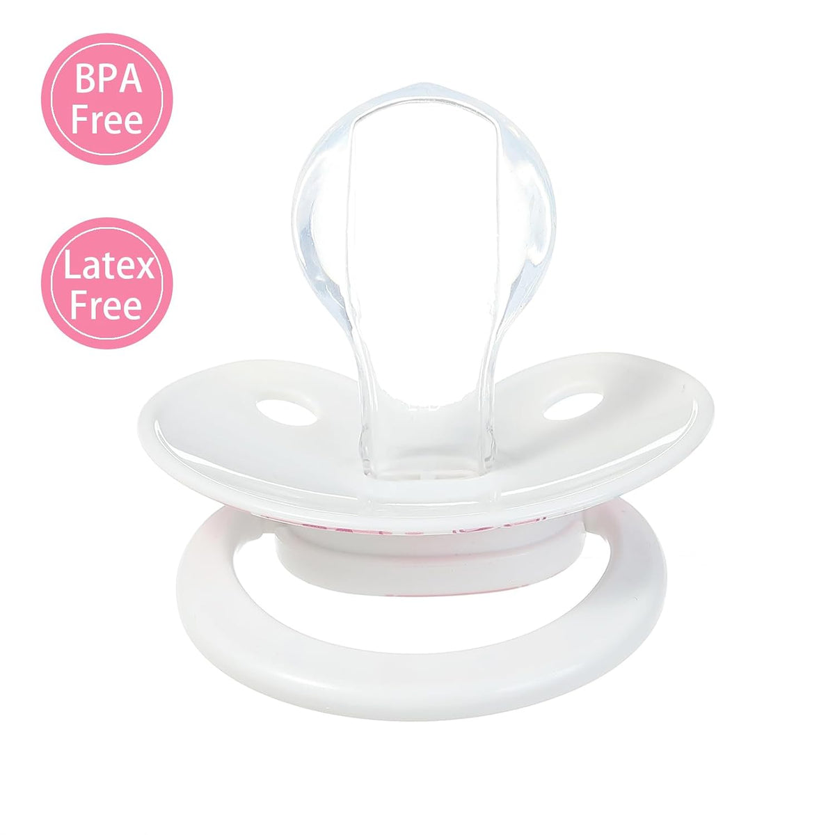 Adult Sized Pacifier Large Shield Pacifiers Butterfly Shaped Cute Printed Pacifier