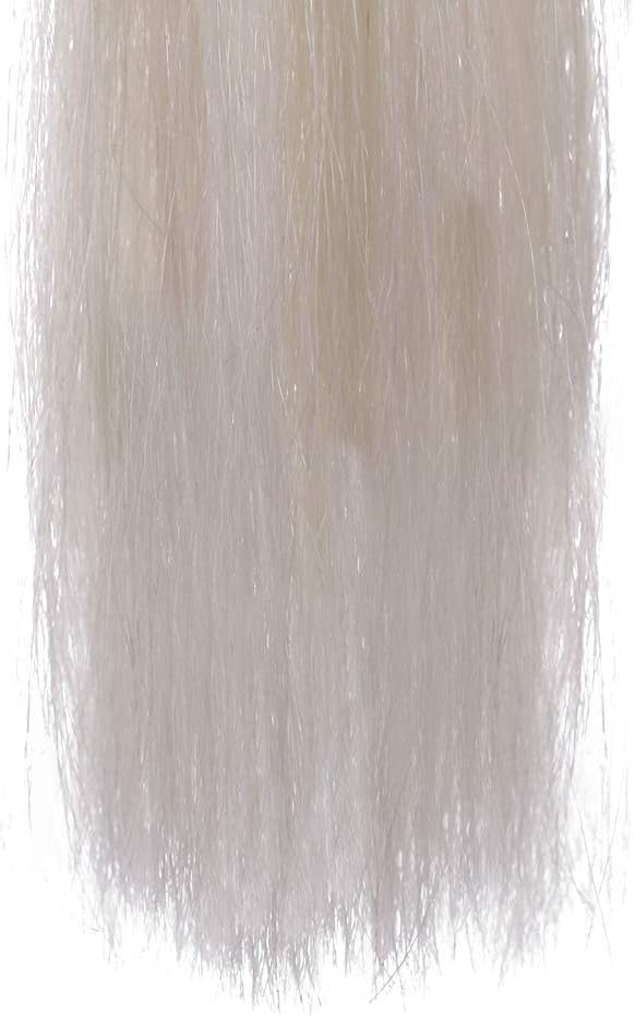 Horse Tail Extensions with Braided Horsehair Loop, Blunt Cut Bottom, 28-30 inches Long and 3/8 lb Weight