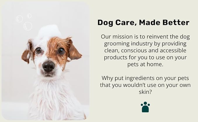 Pets - Gift Set with Travel Bag and Scrubber, Moisturizing and Gentle All Natural pet Shampoos with Aloe and Oatmeal