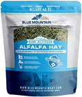 Blue Mountain Hay | Fresh Alfalfa Hay (40 Ounce) | High Leaf Retention | Nutritious High-Altitude Hay Pet Food for Rabbits, Guinea Pigs, Chinchillas, Hamsters, and Other Small Pets
