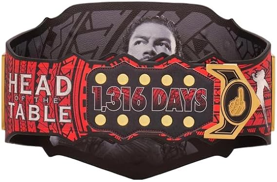Roman Reigns Undisputed Championship Signatures Series Wrestling Belt