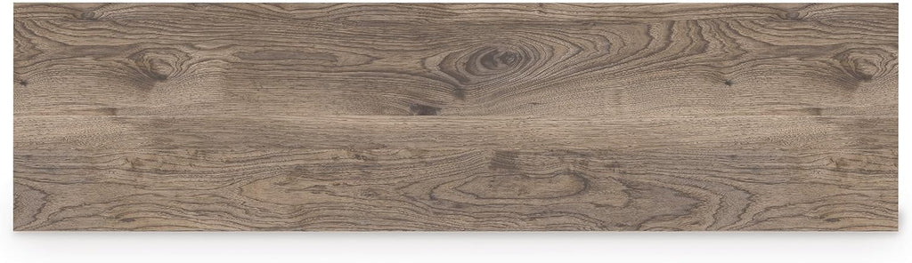 Signature Design by Ashley Stanziford Rustic 2-Drawer Nightstand with USB Port and Charging Station, Light Brown