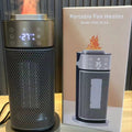 Desktop Warm Air Blower 3D Flame Humidifying Heater