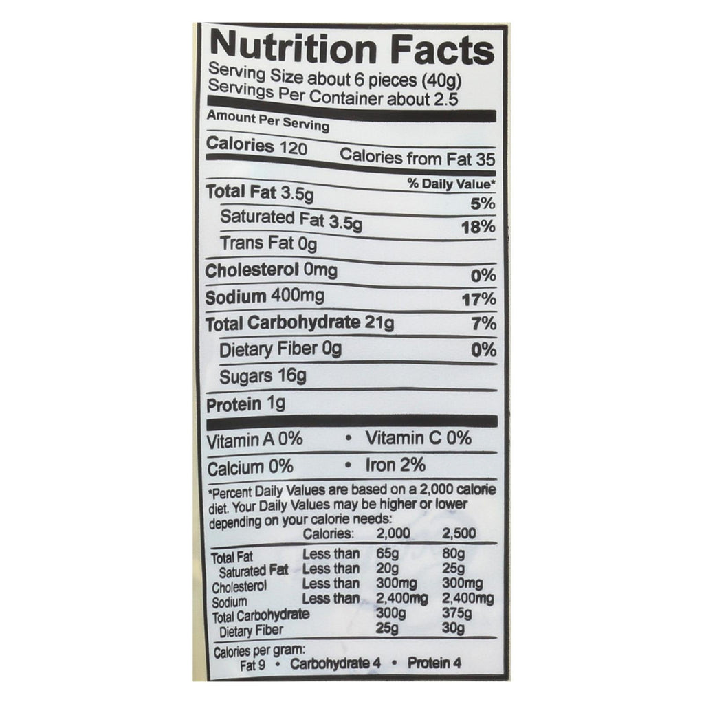 Cocomels Organic Coconut Milk Salted Caramels - 6/3.5 Oz. Pack