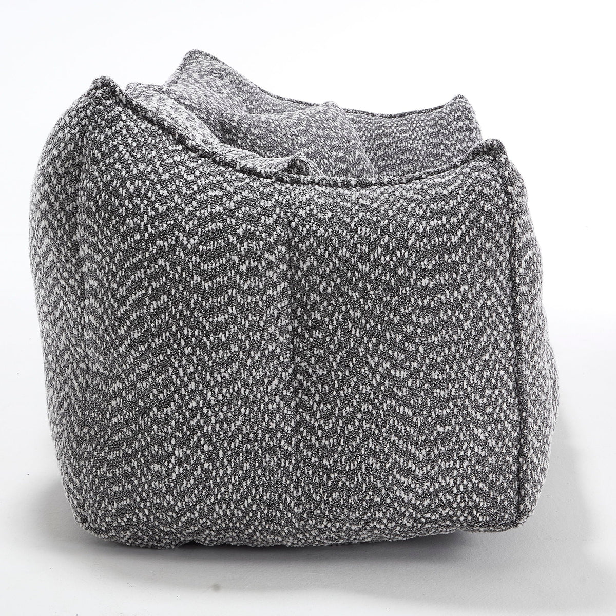 Comfortable Dual Beanbag Chair With High Resilience Foam Core For 2 People
