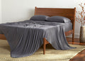 BedGear Dri-Tec Sheet Set, Grey, Split King/Split Cal King