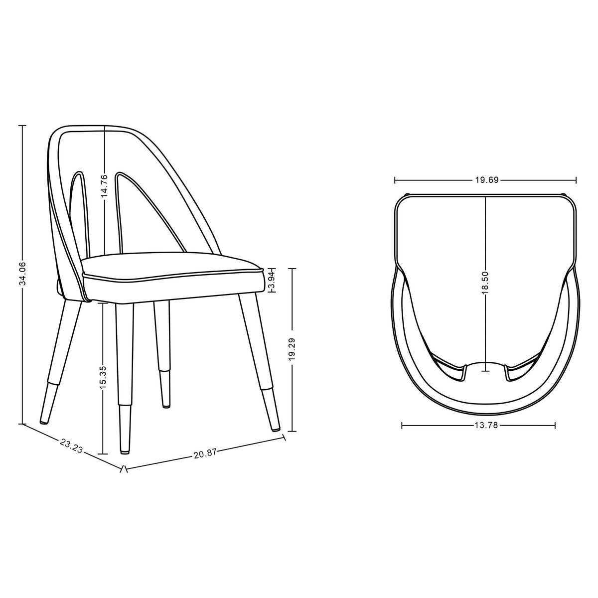 Neda - Dining Chair