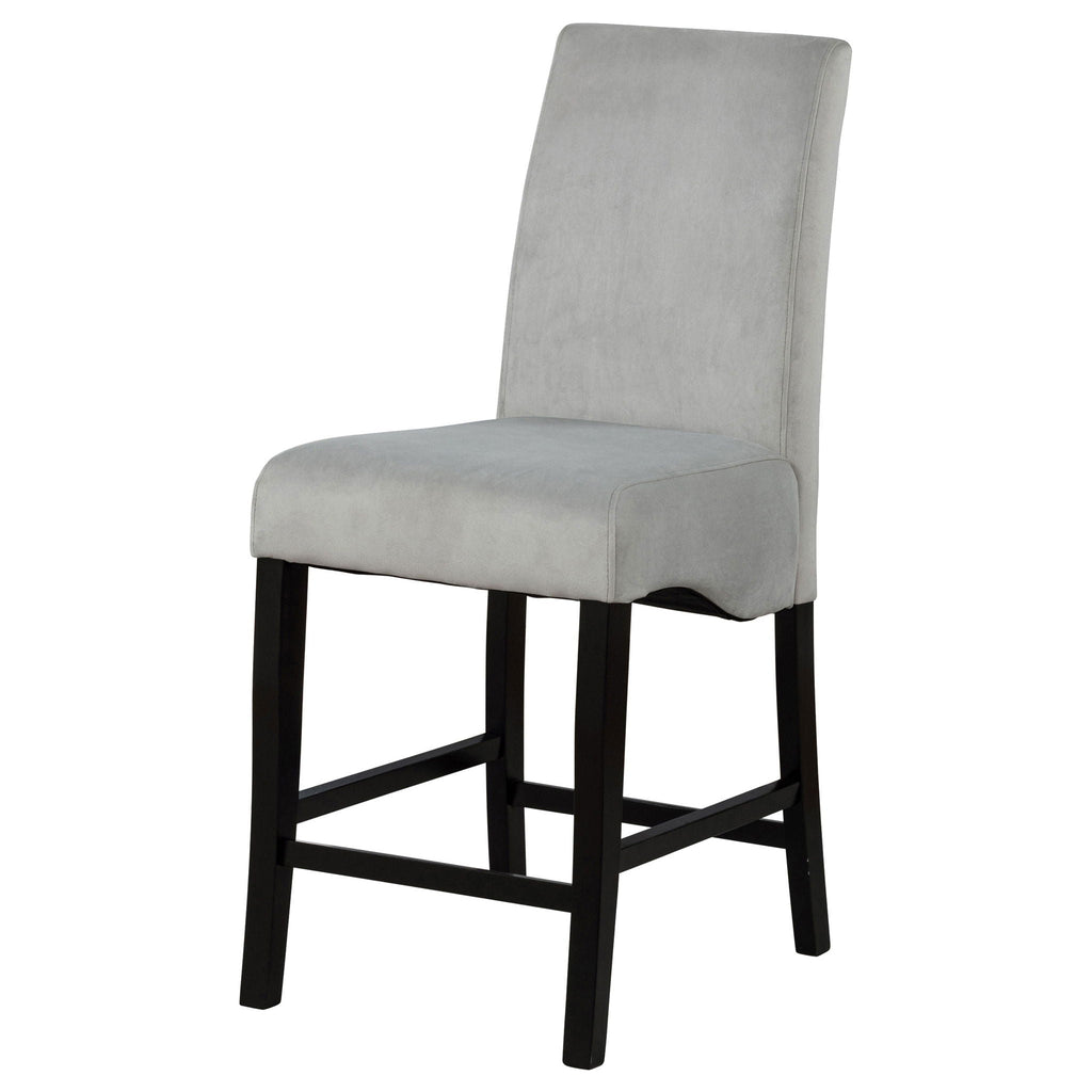 Upholstered Counter Stools (Set of 2) - Gray