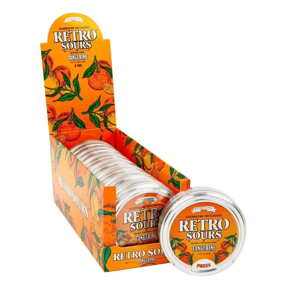 Retro Sours Tangerine (60g) 8-count