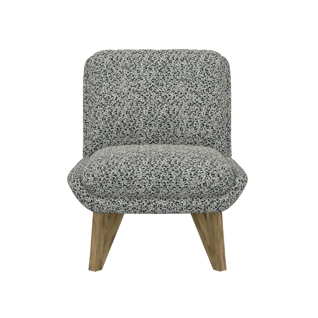 Armless Accent Chair - Dark Navy