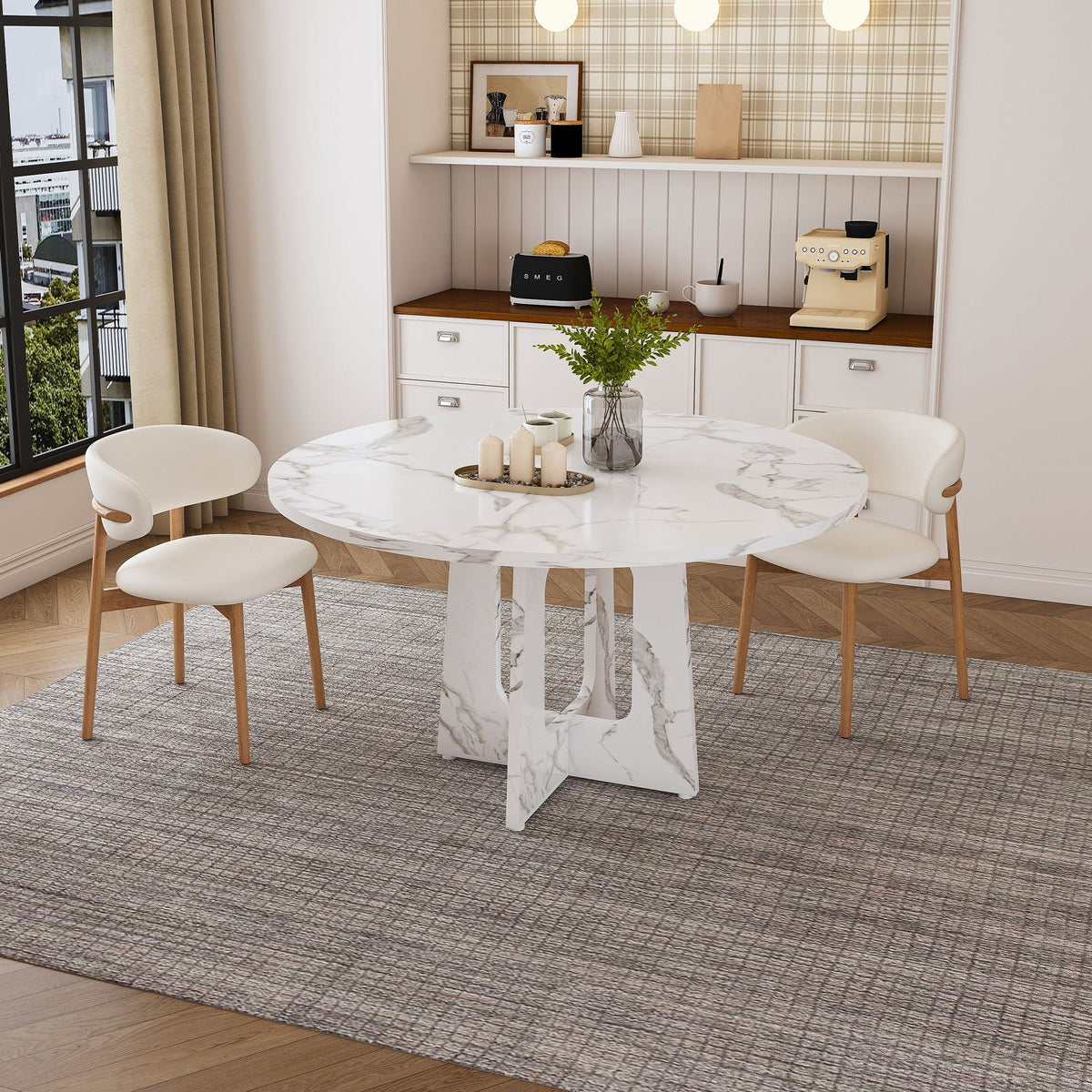 Round Dining Table For 4