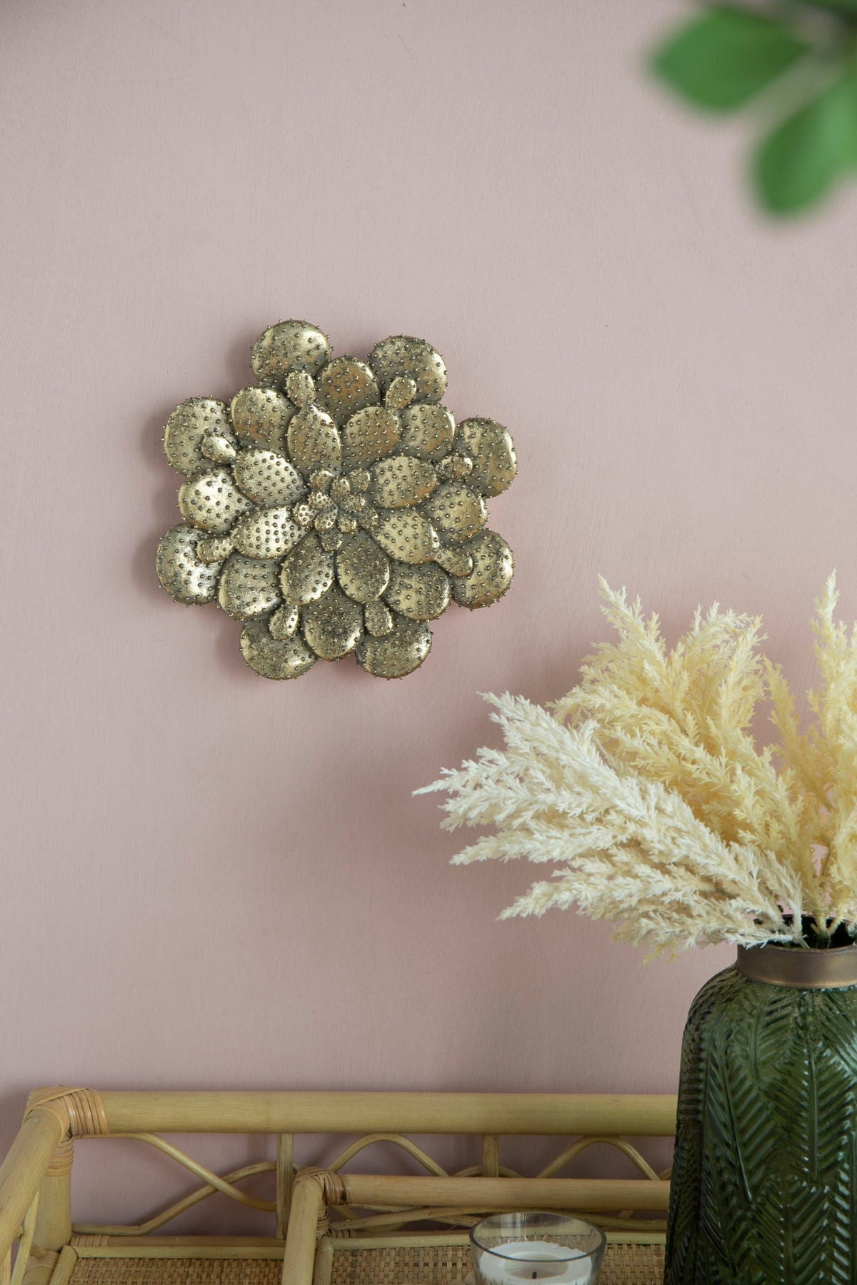 Resin Succulent Wall Plaque