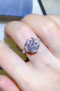 2 Carat Sparkala™ Platinum Over Pure Sterling Silver Ring