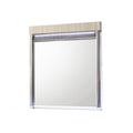 Leonor - Mirror With LED Light Frame - Gray