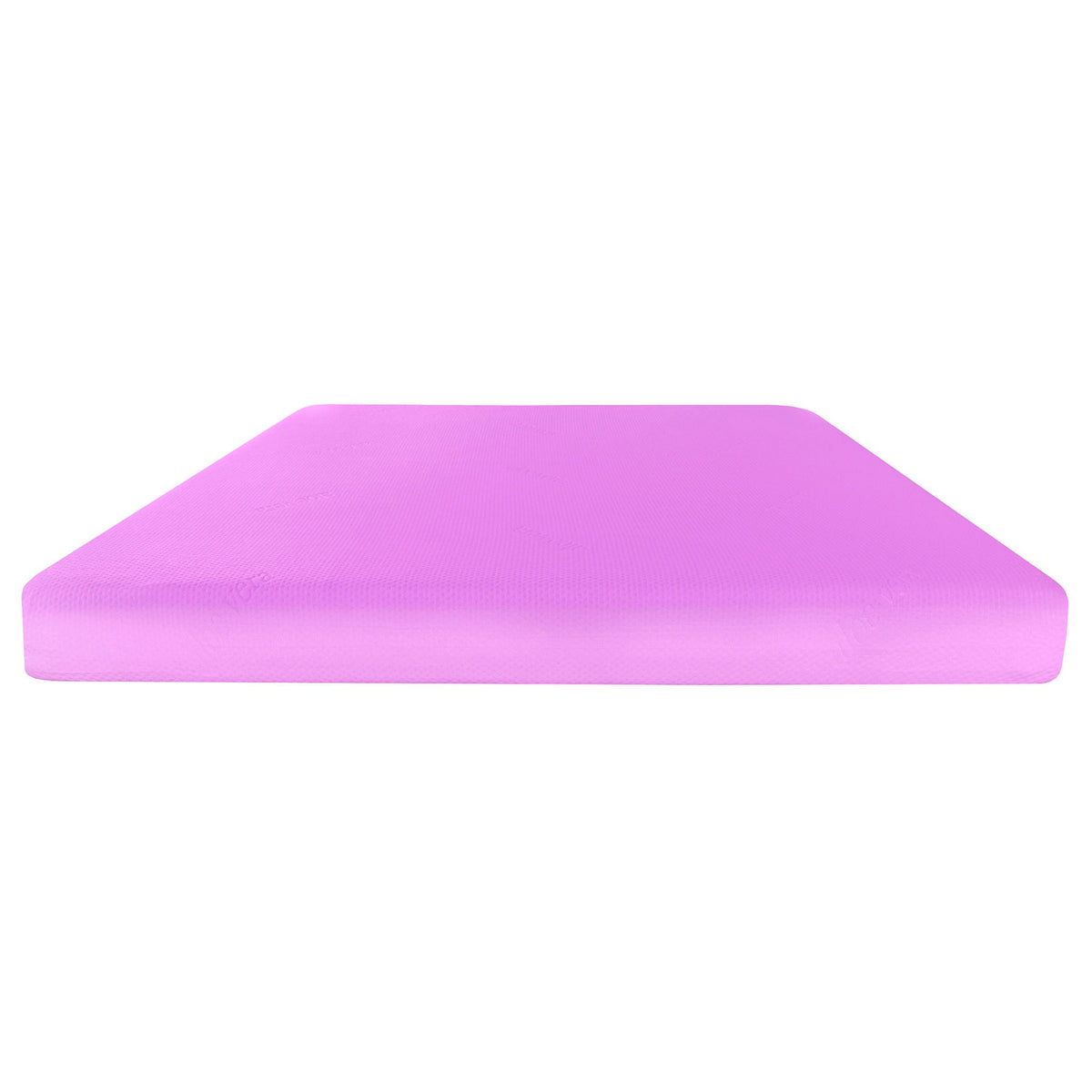 6" Gel Memory Foam Mattress In A Box With Aloe Vera Cover - Pink - Full