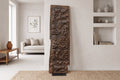 Ancient Carved Yoruba Figurative African Door