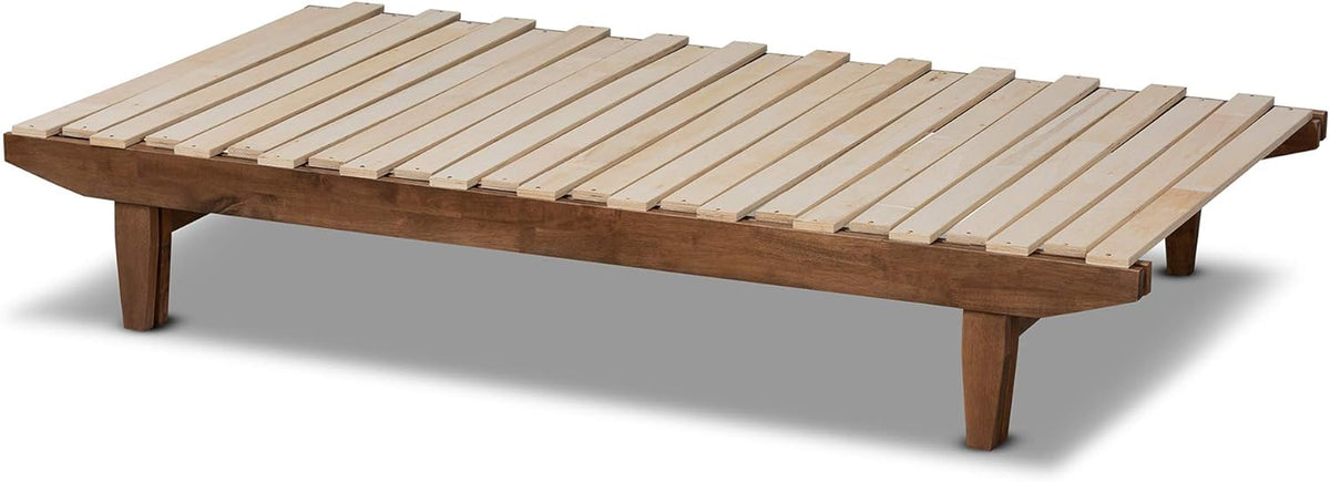 Bed Frames, Twin/King, Walnut