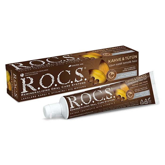 ROCS Coffee & Tobacco Toothpaste 60ml