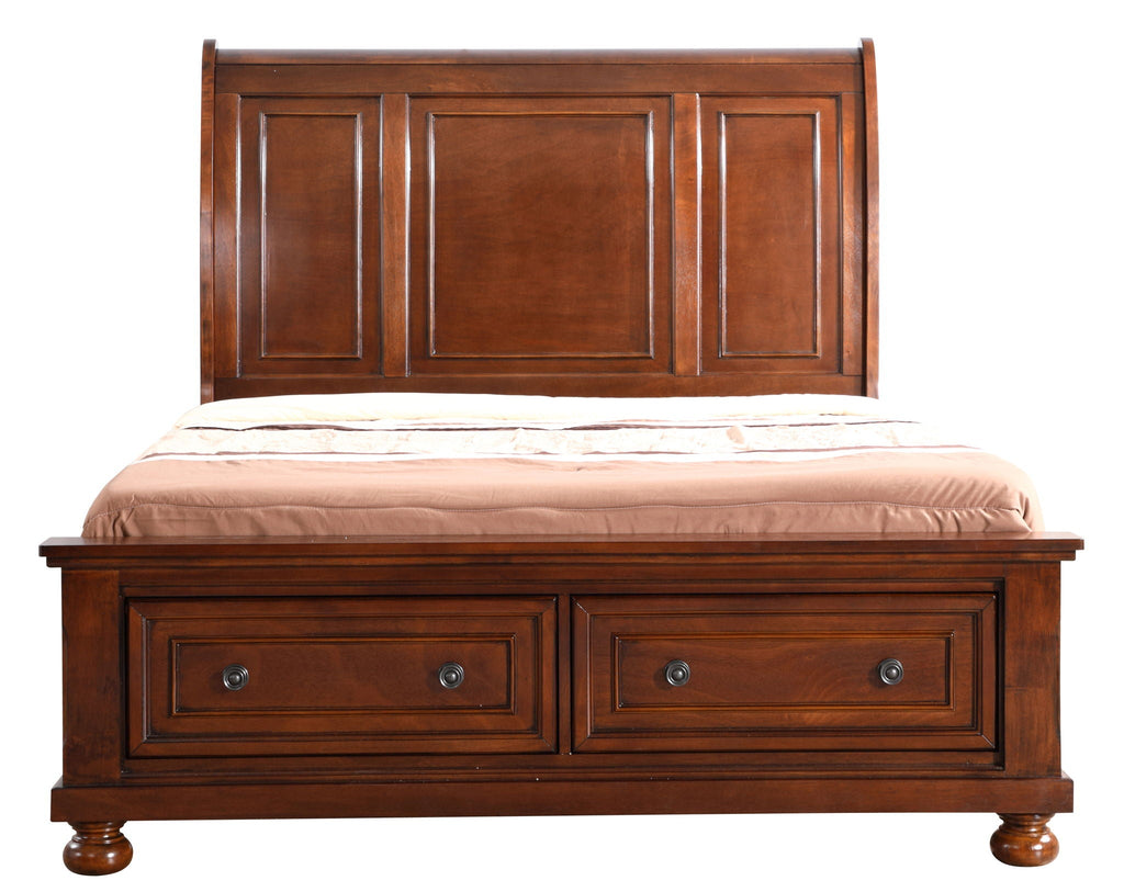 Stunning Sleigh Bed Design<