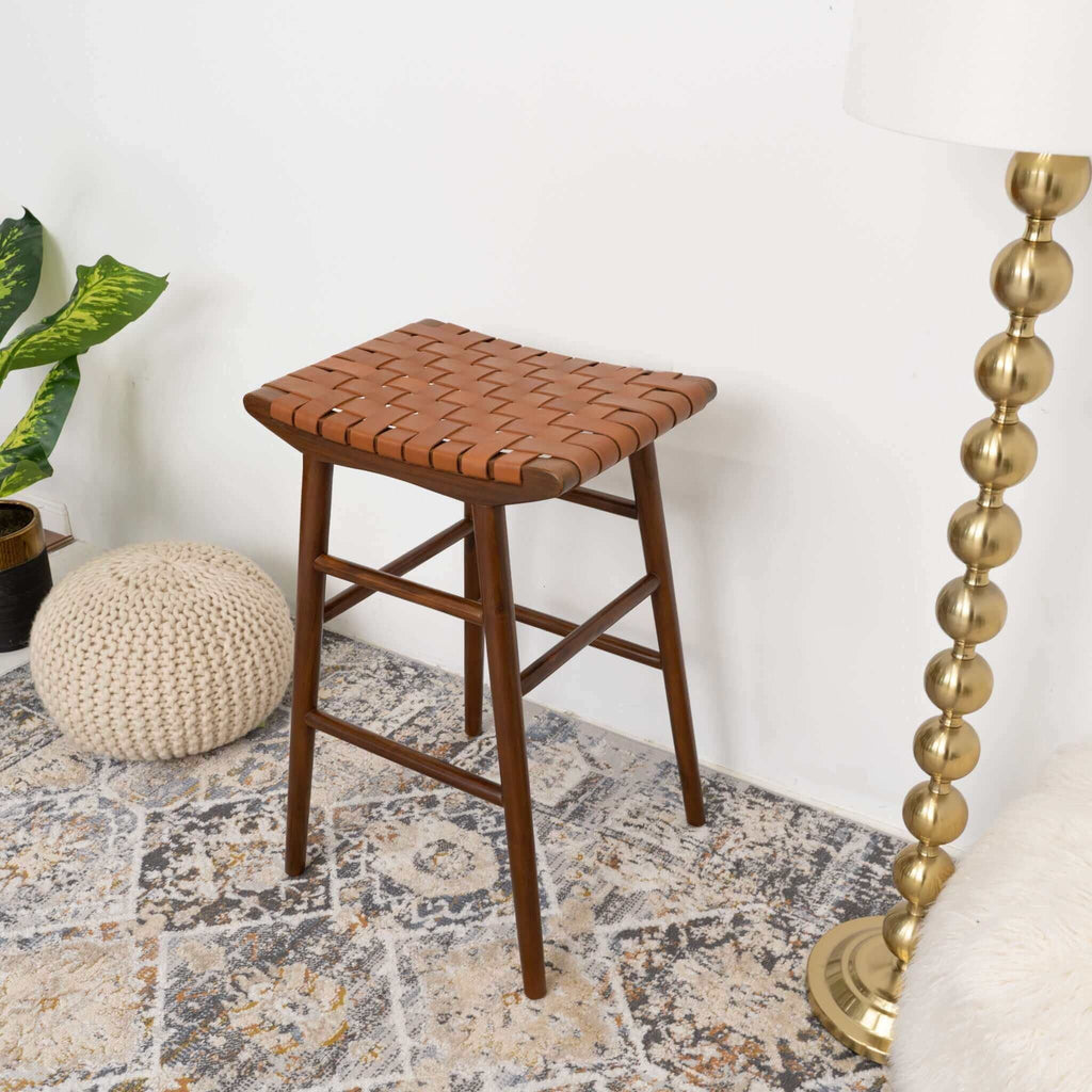 Maya - Stool - Rustic / Tan