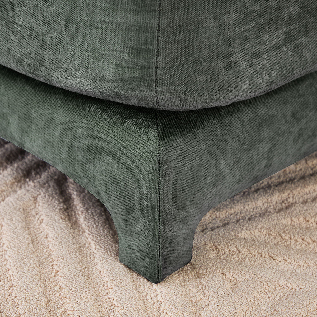 Elegant Sofa With Ergonomic Design And Lumbar Pillows