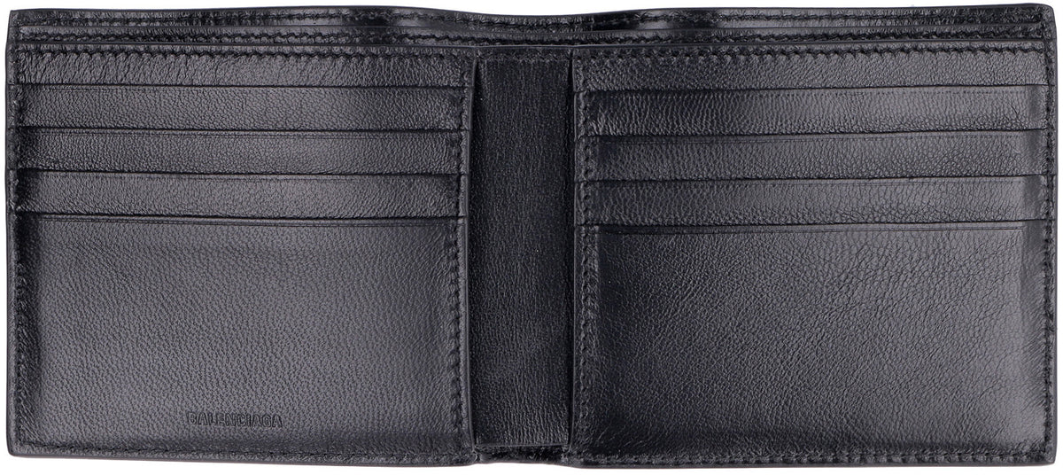 BALENCIAGA Mini Cash Square Folded Wallet - FW25
