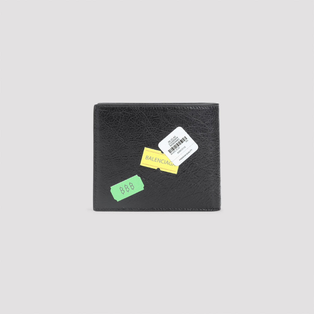 BALENCIAGA Men's Mini Square Fold Wallet