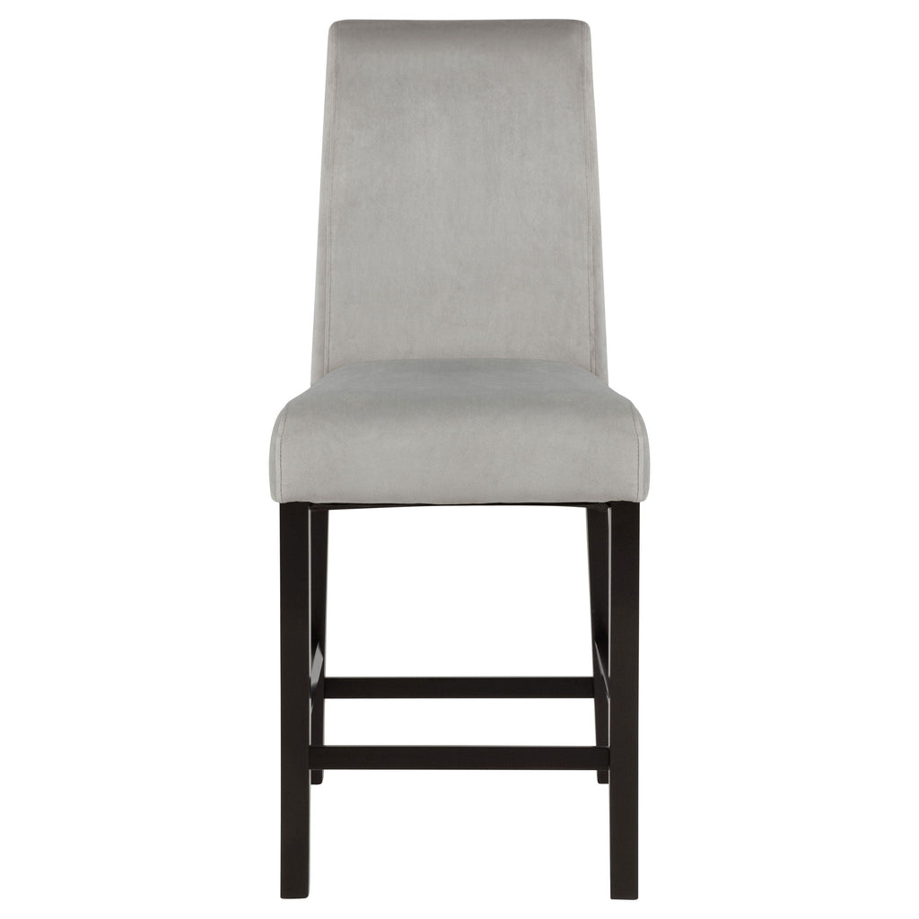 Upholstered Counter Stools (Set of 2) - Gray