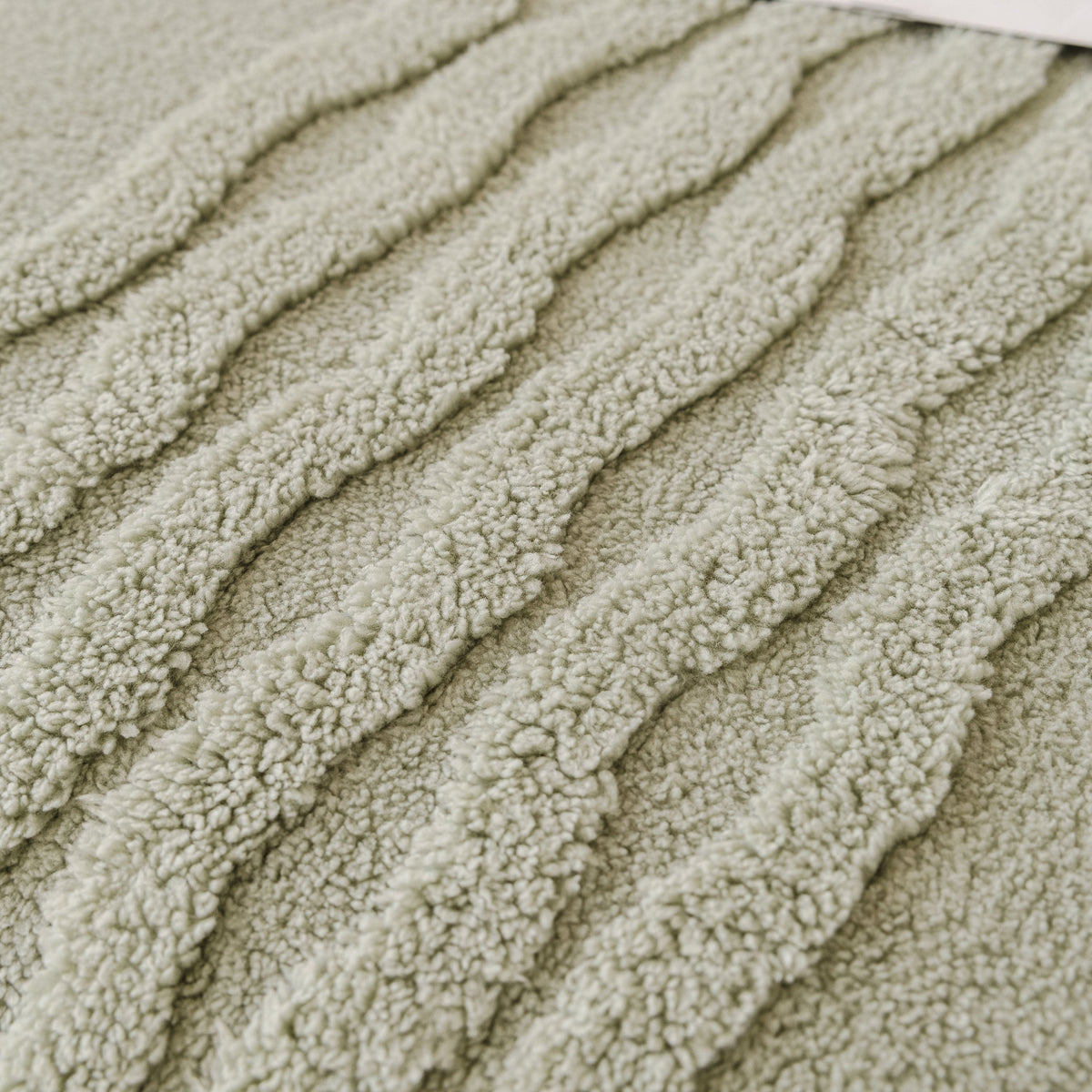 Modern 3D Water Ripple Sofa Cover, Non-Shedding Cream Style Furniture Protector Throw