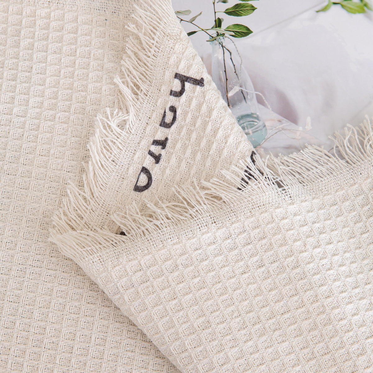 Chenille Sofa Cover Throw, Smile Couch Cover Blanket Throws for Couches, Soft Sofa Towel