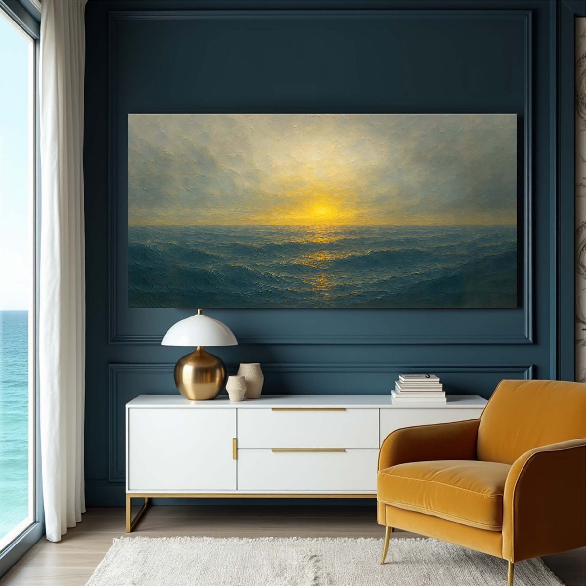 Waterscape Abstract Wall Art IV