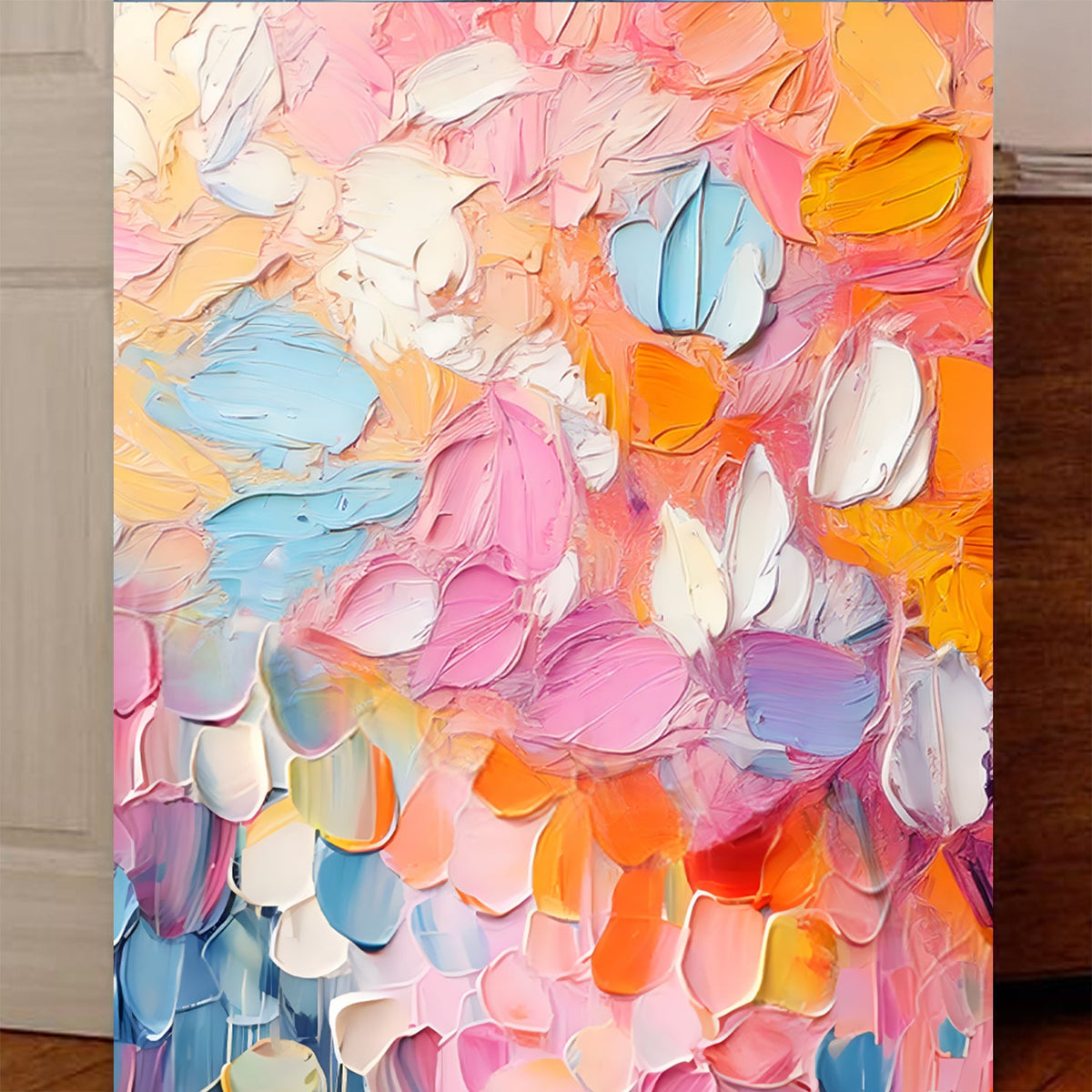 Blooming Rhapsody Abstract Wall Art
