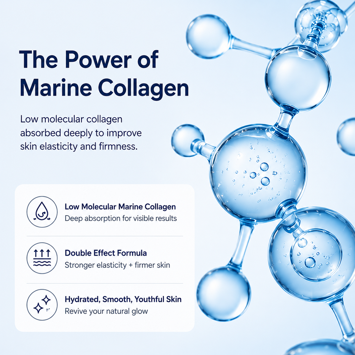 DIFFER&DEEPER Double Effect Marine Collagen Advanced Serum (50ml)
