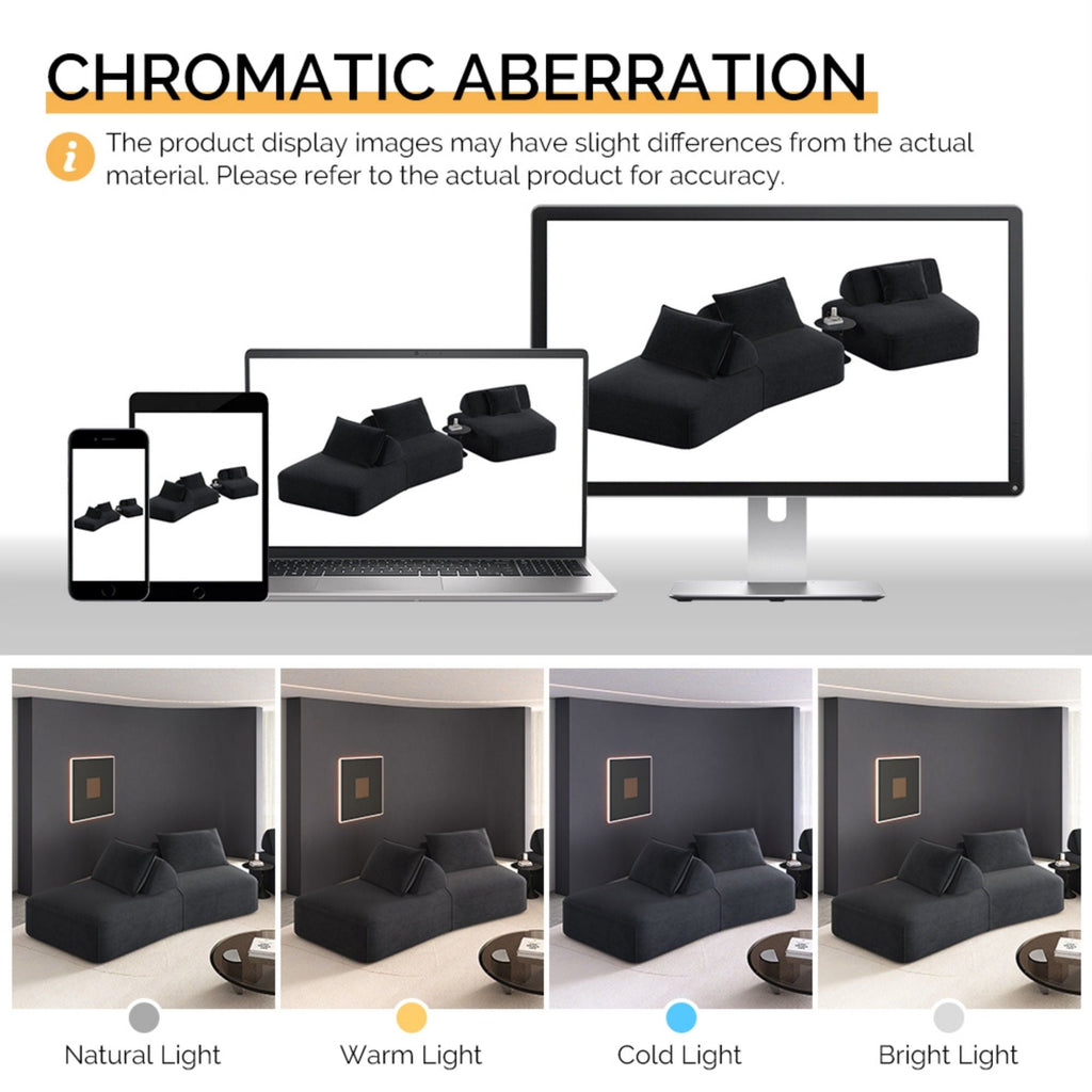 Modern Luxury Oversized Modular Sectional Sofa Set