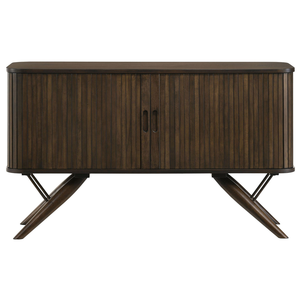Wes - 2 Door Sideboard Buffet Storage Cabinet - Walnut