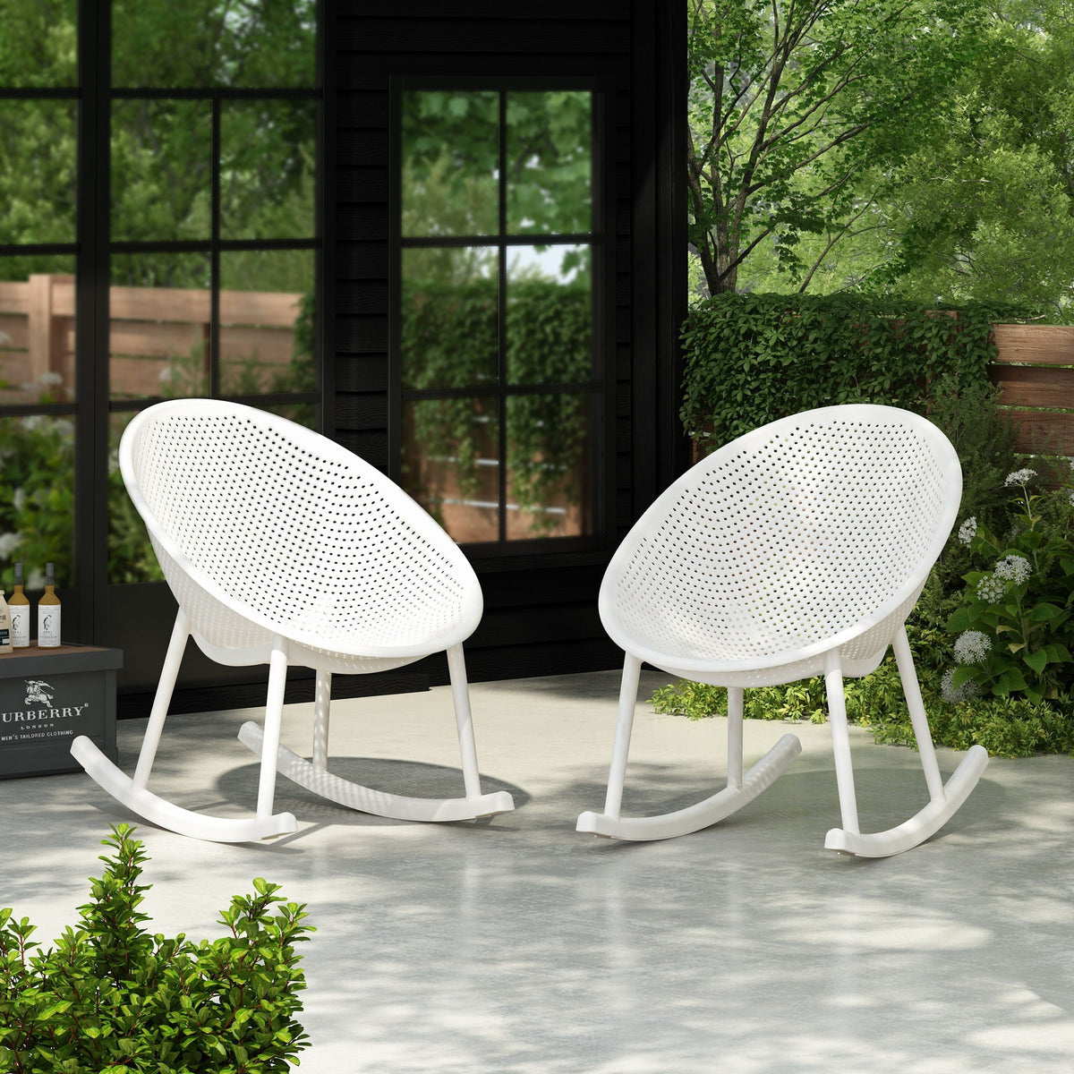Gable Rocking Chair Set of 2