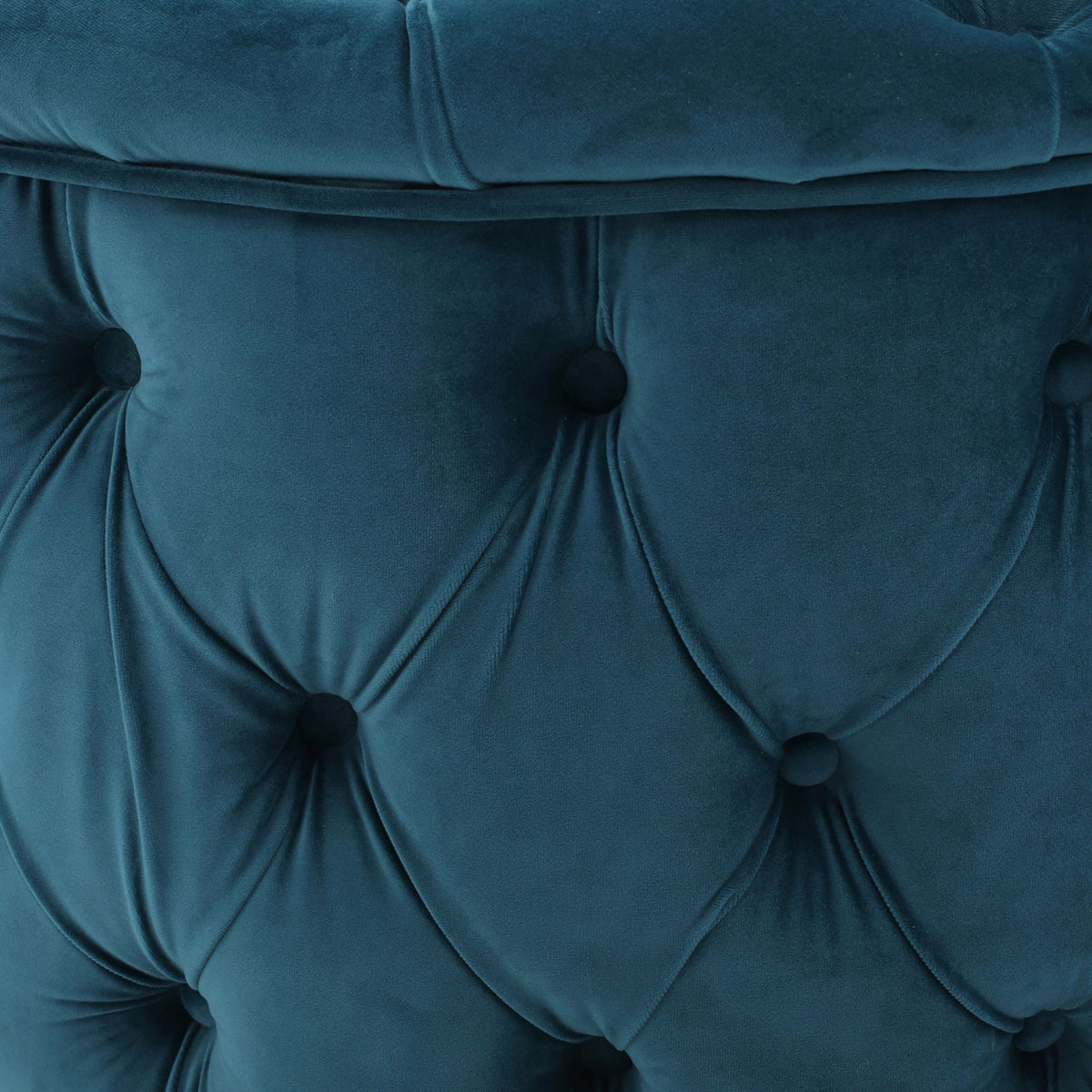 Modern Glam Ottoman Velvet