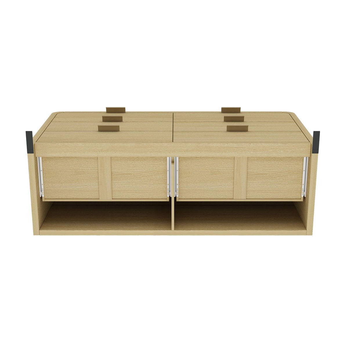 Grace - Double Dresser With 6 Drawers - Oak