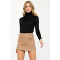 Camryn - Leather Skort