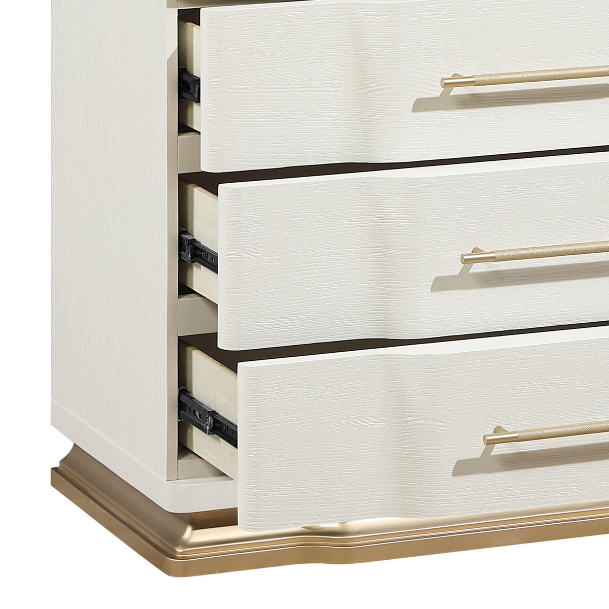 Lexington - 3 Drawer Nightstand - Beige