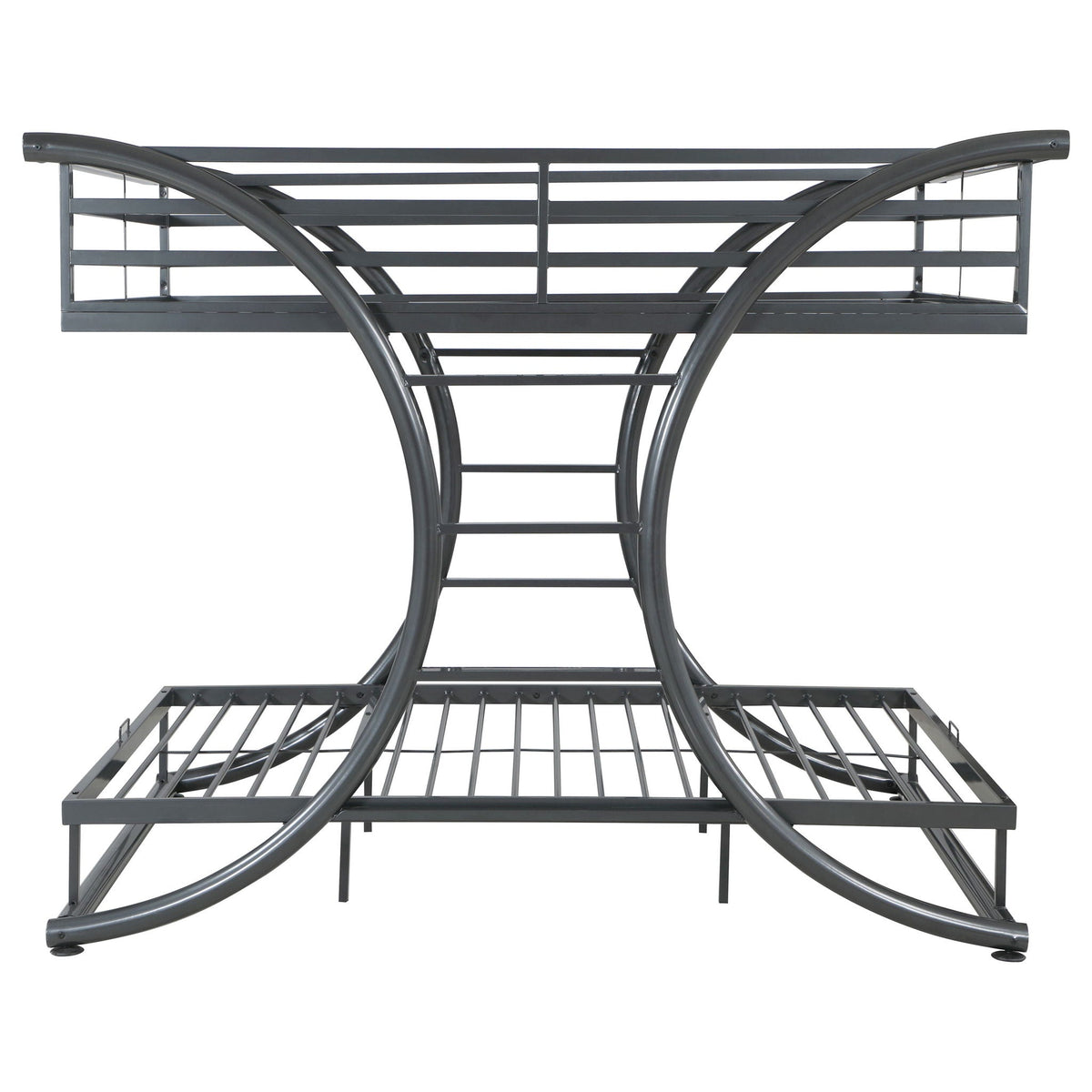 Weston - Bunk Bed Full Over Full - Gunmetal