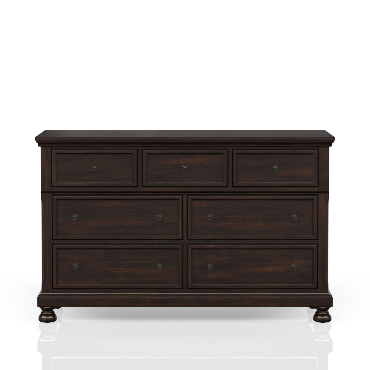 7 Seven Drawer Dresser - Cherry