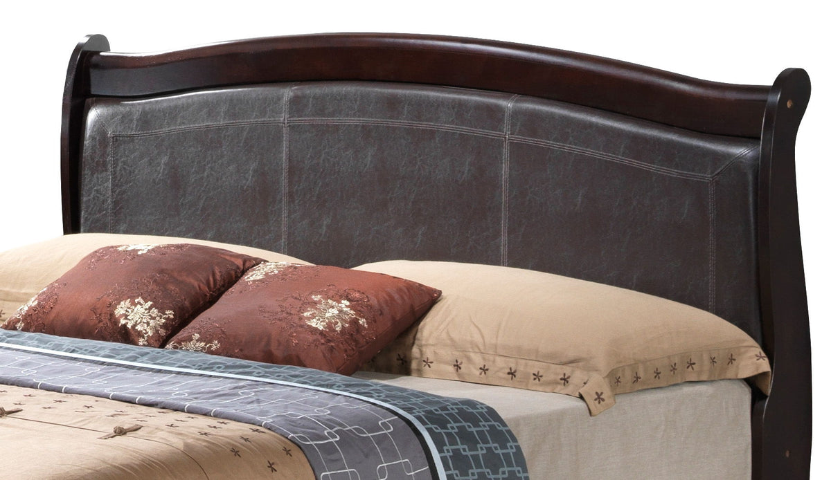 Panel Sleigh Bed Elegantly Crafted