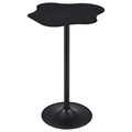 Fresno - Curved Cloud Shaped Bistro Bar Table Bar Table - Black